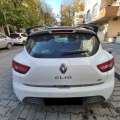 Renault Clio 4 RS Spoyler, ABS Plastik Anatomik Model, Boyasız, Clio 4 HB Bagaj Üstü Rüzgarlığı