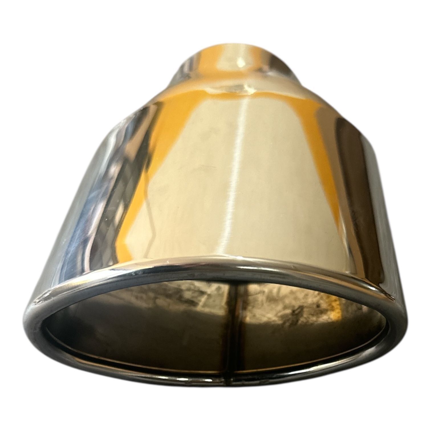 120 LİK TEKLİ EGZOZ UCU OVAL, 120 MM OVAL EGZOZ UCU EĞİK MODEL