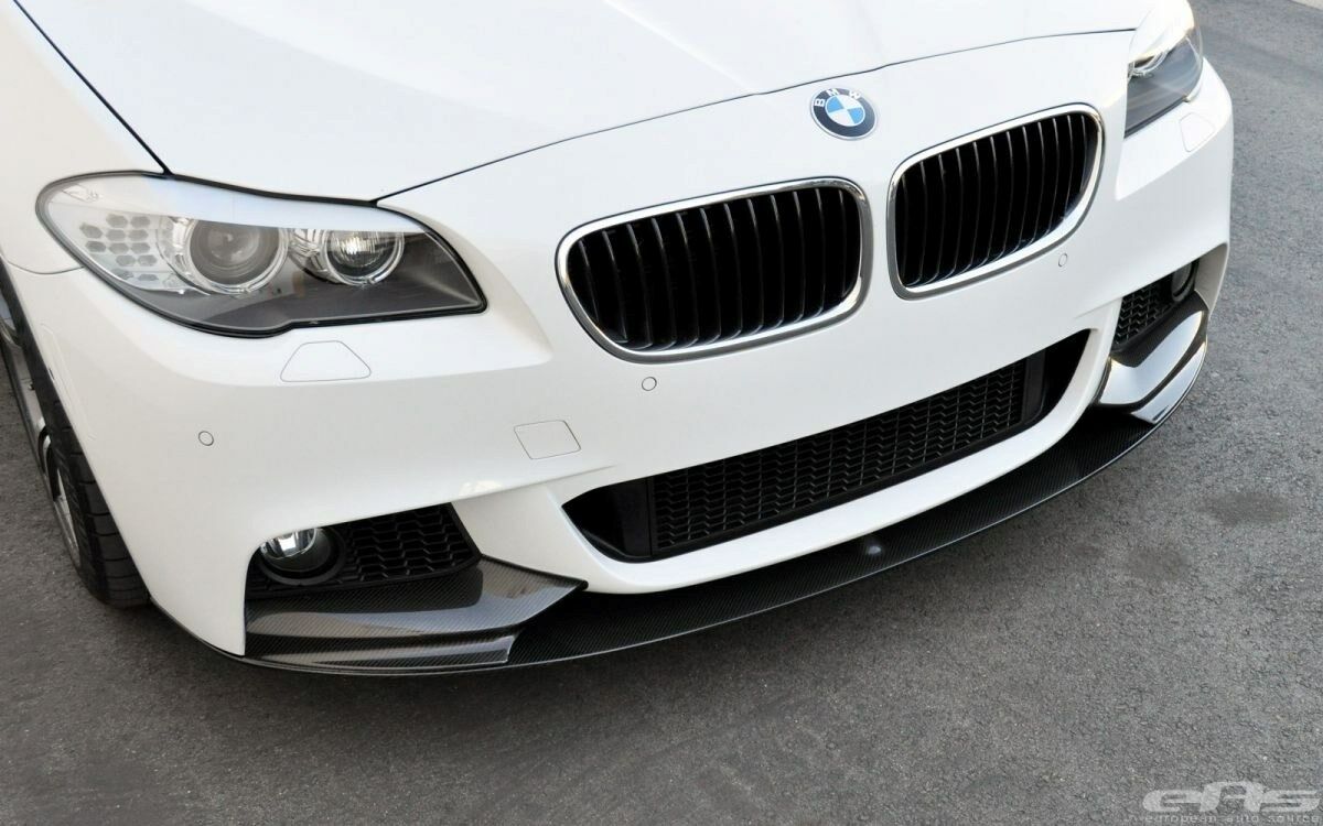 BMW 5 SERİSİ F10 ÖN LİP MTEK UYUMLU 3 PARÇA 2010 2017 PİANO BLACK