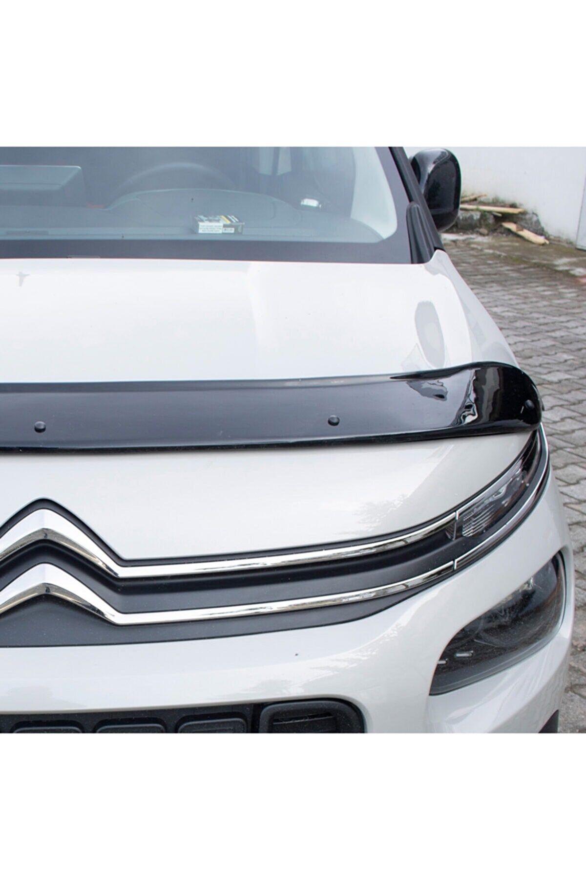 Citroen Berlingo 2019 Sonrası Kaput Rüzgarlığı, Parlak Siyah