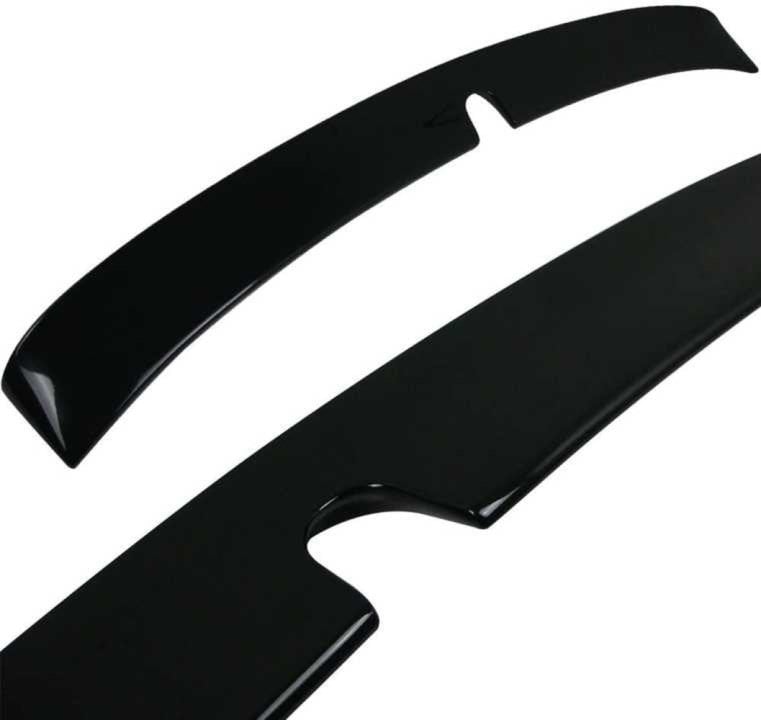 Mercedes W211 E Serisi Cam Üstü Spoiler Piano Black Spoyler 2000 2008