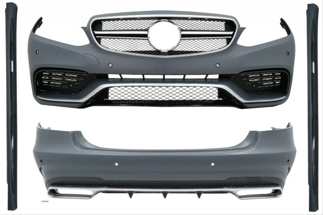 MERCEDES W212 E63 BODY KIT (2013-2015) (ÖN TAMPON-DIFÜZÖR-EGZOZ-MARSPIYEL)