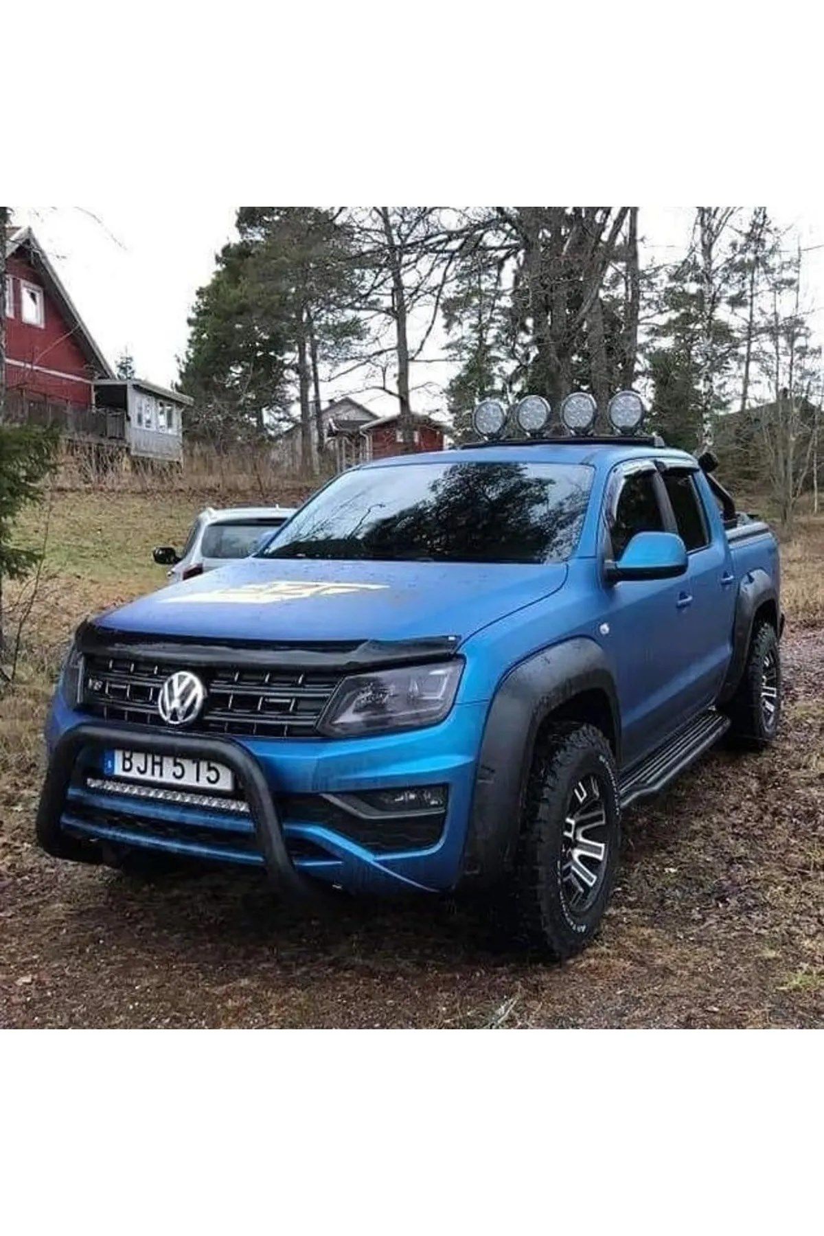 VW Amarok 2010 2016 Çamurluk Dodik Seti Mat Siyah 4 Parça