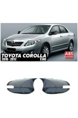 Toyota Corolla e140 2010-2012 Sinyalli Yarasa Ayna Kapak, Parlak Siyah