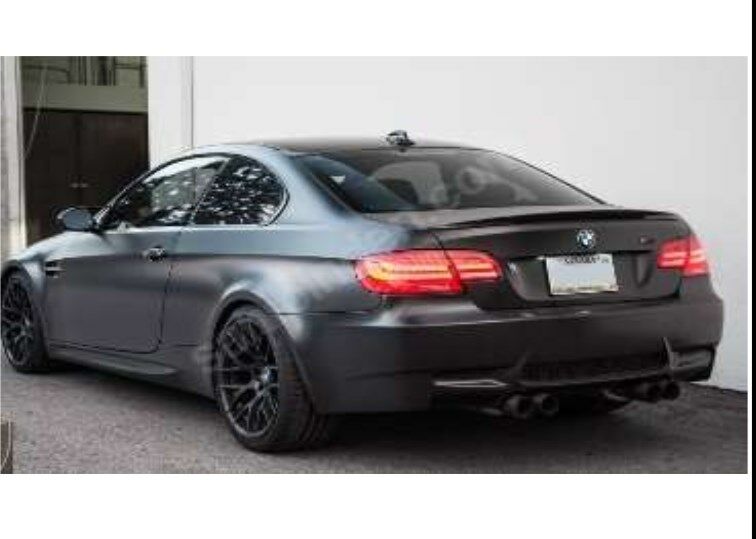 BMW 3 SERİSİ E93 CABRİO PERFORMANS SPOYLER 2007 2014 PARLAK SİYAH İTHAL ÜRÜN