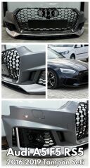 AUDI A5 2016-2019 RS5 ÖN TAMPON PANJUR SETİ