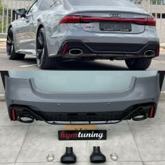 AUDİ A5 F5 RS5 ARKA TAMPON SETİ 2021 2023 BOYASIZ
