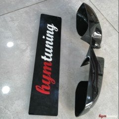BMW F10 Yarasa Ayna Kapağı - Parlak Siyah, Sinyalsiz Aynalar İçin, F10 M5 Yarasa Ayna Kapak