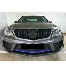 Mercedes C Serisi W204 GTR PANJUR PARLAK SİYAH 2007-2013 SİYAH