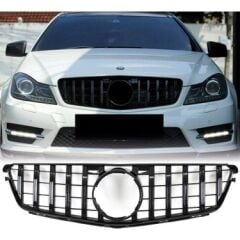Mercedes C Serisi W204 GTR PANJUR PARLAK SİYAH 2007-2013 SİYAH