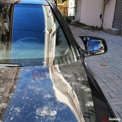 BMW F10 Yarasa Ayna Kapağı - Parlak Siyah, Sinyalsiz Aynalar İçin, F10 M5 Yarasa Ayna Kapak