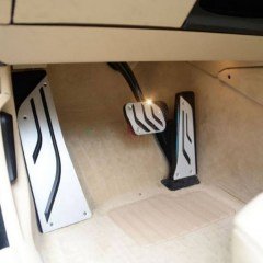 BMW 5 Serisi F10 2010 2017 Pedal Seti Otomatik 3 Parça Ayak Dayamalı, 1. Sınıf İthal Ürün