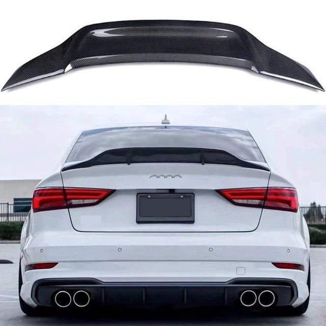AUDİ A3 8V SD PSM R-STYLE SPOYLER 2013 2020 PARLAK SİYAH