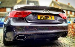 AUDİ A5 8T RS5 ARKA TAMPON SETİ 4KAPI UYUMLU 2007 2012, 2012 2015 BOYASIZ SEDAN