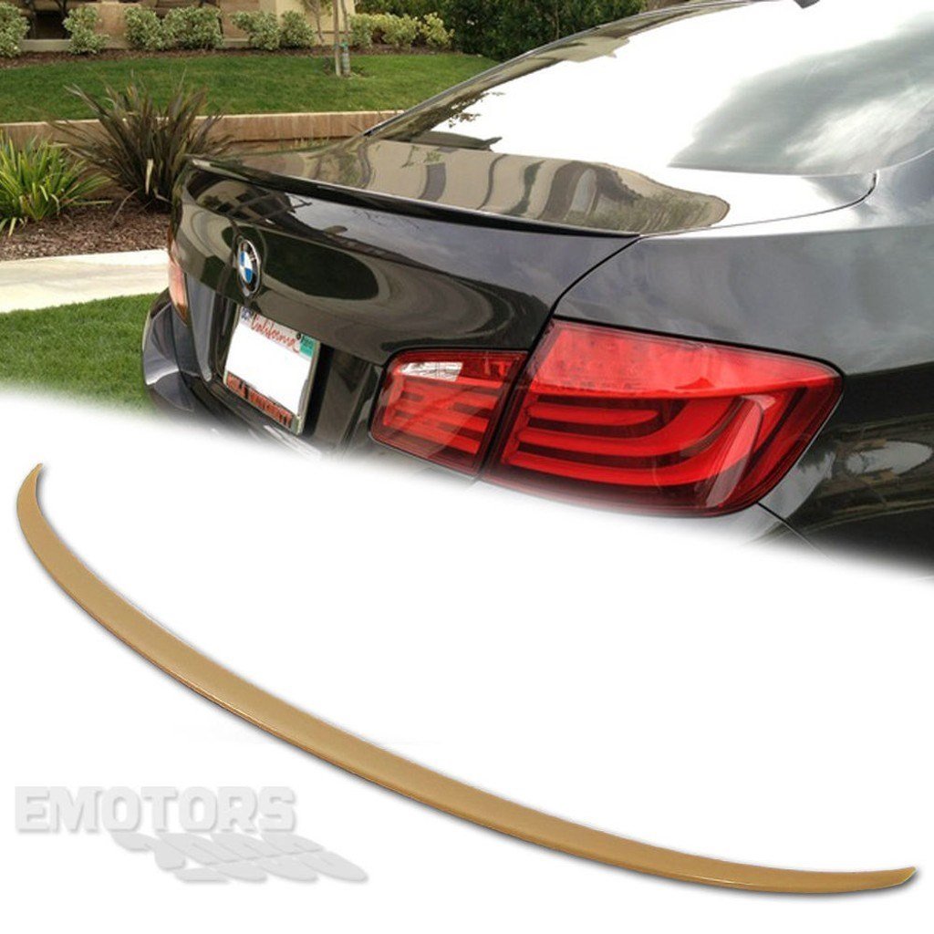 BMW 5 Serisi Spoiler, İnce M5 Tip, Boyasız ABS Plastik, 5.20, 5.25, 5.30, 5.40, 5.50 Bagaj Çıtası