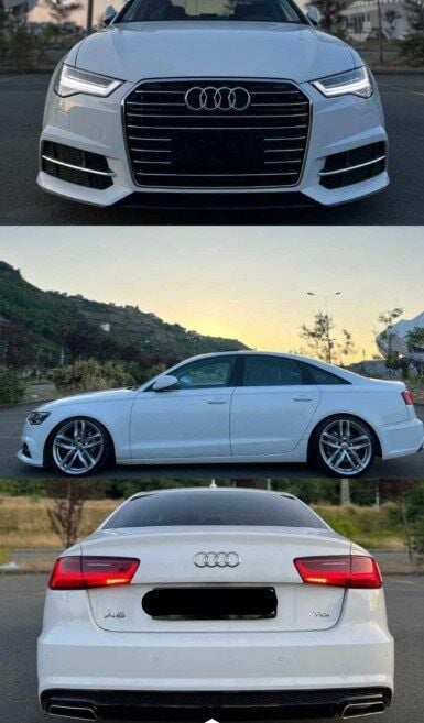 AUDİ A6 FACELİFT 2012 - 2015 UYUMLU 2015 - 2018 MAKYAJLI GÖRÜNÜM BODYKİT SETİ