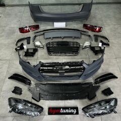 AUDİ A6 FACELİFT 2012 - 2015 UYUMLU 2015 - 2018 MAKYAJLI GÖRÜNÜM BODYKİT SETİ