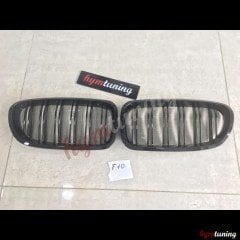 BMW 5 SERİSİ F10 PANJUR M5 PARLAK SİYAH ÖN BÖBREK PANJUR GRİLLE, F10 Çift Tırnak Panjur