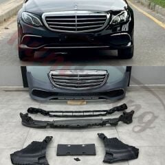 MERCEDES E SERİSİ W213  EXCLUSIVE ÖN TAMPON + PANJUR SETİ  2016 2020