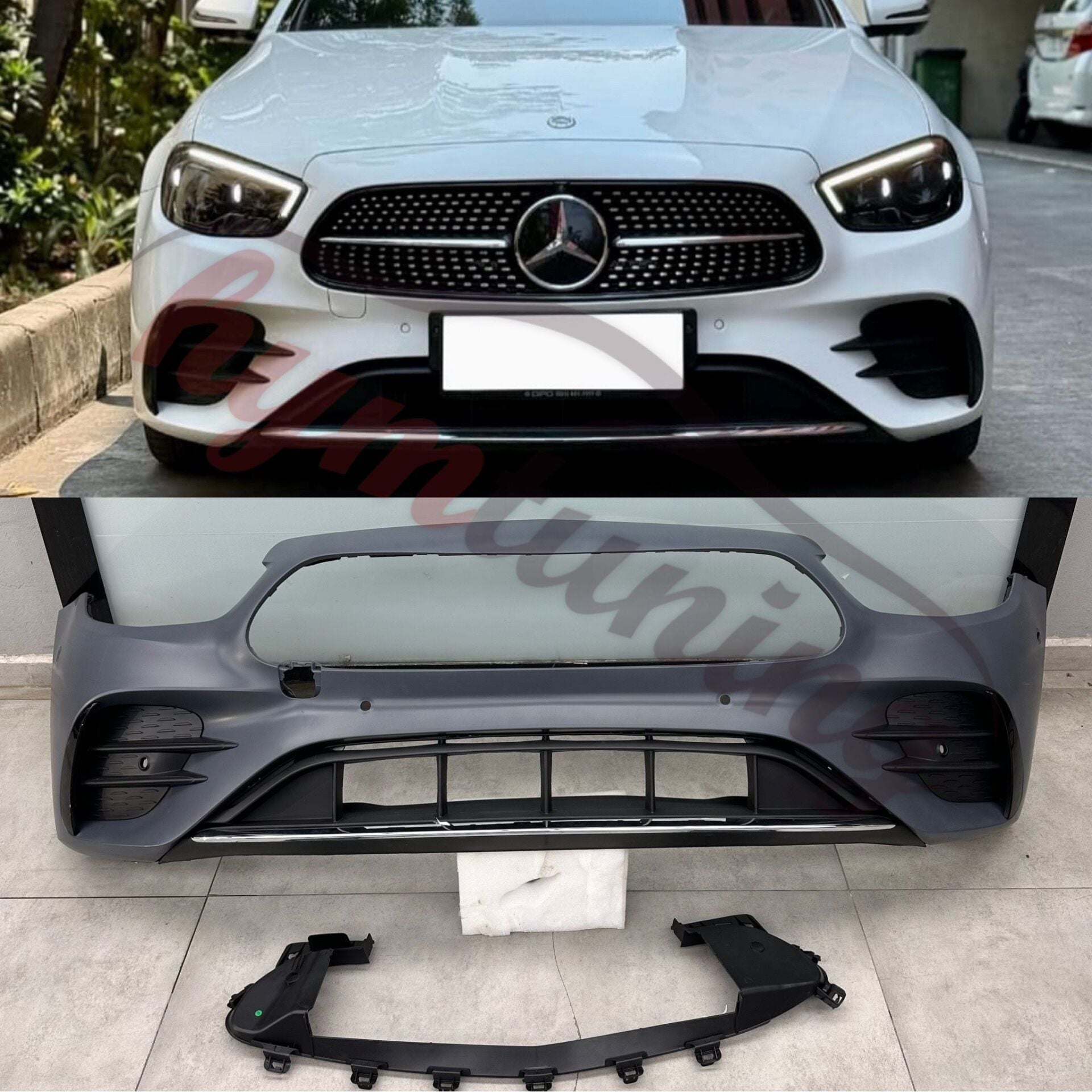 MERCEDES E SERİSİ W213  AMG ÖN TAMPON (PANJUR HARİÇ)  2020 2023