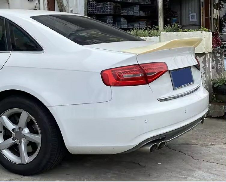 AUDİ A4 B8 B8.5 PSM R-STYLE SPOYLER 2009 2016 PARLAK SİYAH