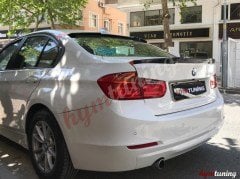 BMW 3 Serisi F30 M4 Yarasa Spoiler, Soft Model Parlak Siyah piano black