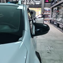 Duster Yarasa Ayna Kapak Parlak Siyah Abs Plastik, 2018 Sonrası, Piano Black
