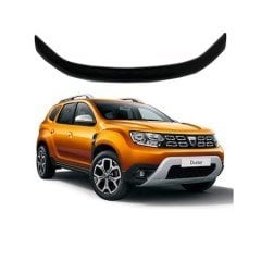 Dacia Duster 2 Kaput Rüzgarlığı Piano Black, 2018 2021, Kaput Koruyucu Maske, Parlak siyah