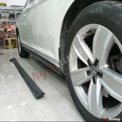Volkswagen Passat B8 Rline Marşpiyel Takımı, ABS Plastik, Boyasız, 2015 2021, Yerli Üretim