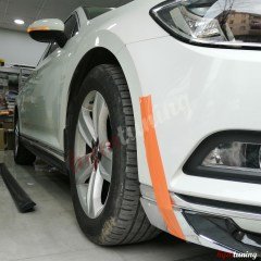 Volkswagen Passat B8 B8.5 Rline Marşpiyel Takımı, ABS Plastik, Boyasız, 2015 2025 Yerli Üretim