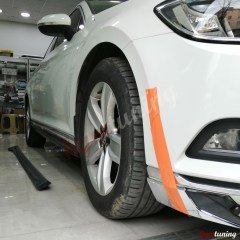 Volkswagen Passat B8 B8.5 Rline Marşpiyel Takımı, ABS Plastik, Boyasız, 2015 2025 Yerli Üretim
