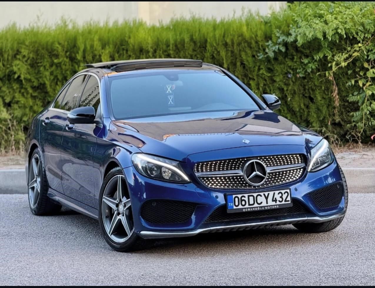 MERCEDES C SERİSİ W205 AMG ÖN TAMPON (PANJURSUZ) 2015 2018