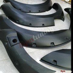 Ford Ranger T7 Dodik Setii, Mat Siyah, İthal, ABS Plastik, 6Parça