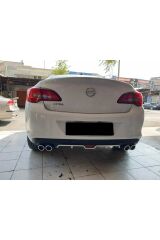 Egzoz Görünümlü Universal Difüzör 4 Çıkışlı Komple Parlak Siyah, UNBR