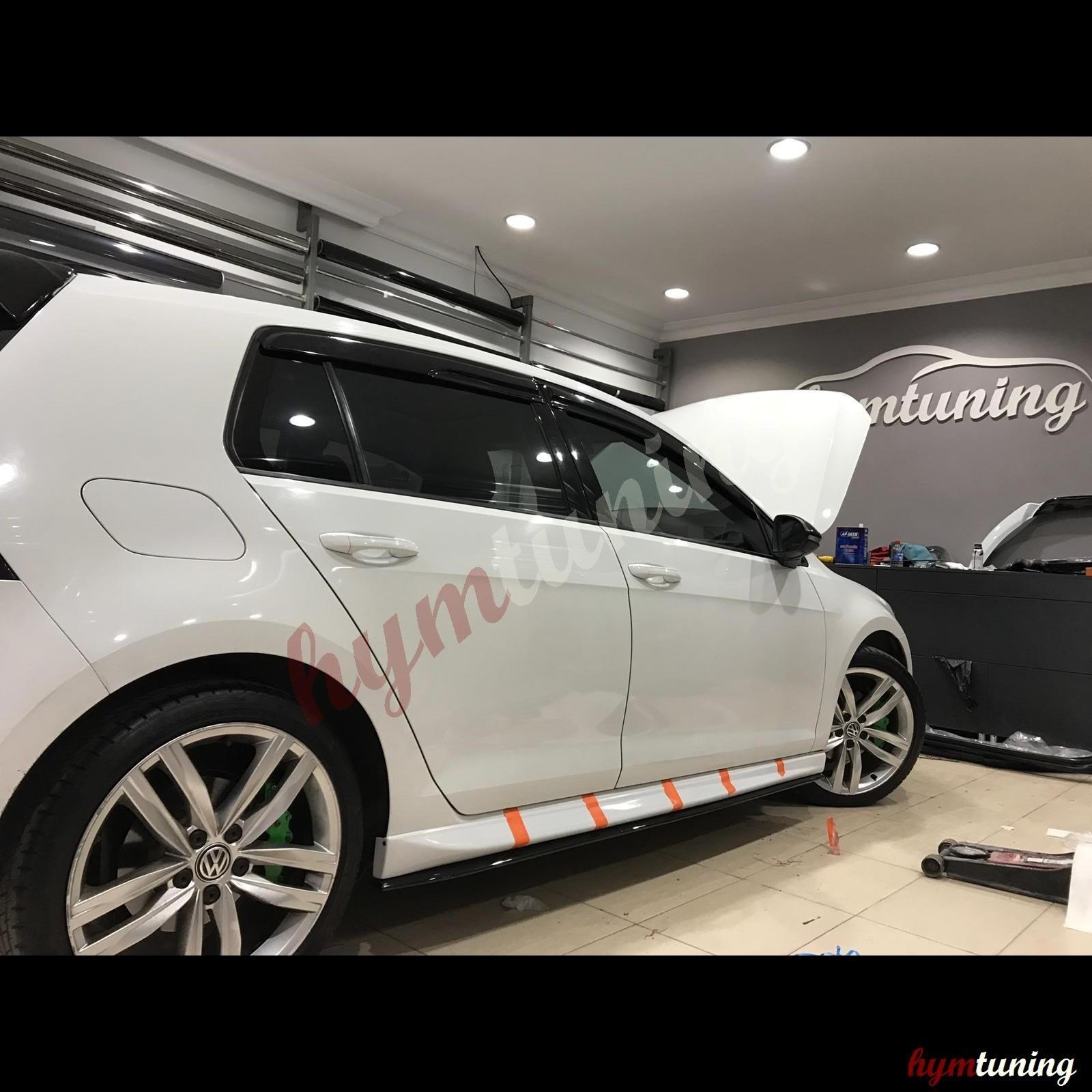 Golf 7 Marşpiyel Lipi, Marşpiyel Çıtası,Parlak Siyah Piano Black Marşpiyel Bıçağı