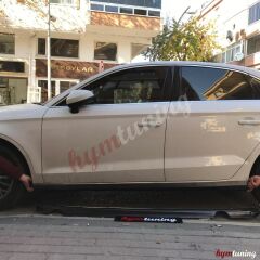 Audi A3 2013 Sedan S3 Marşpiyel Takımı, Boyasız, ABS Plastik