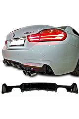 BMW F32-F33-F36 2014 Difüzör M Performance Sağ+Sol/Çiftli Çıkış