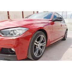 BMW F30 Marşpiyel Altı Lip Piano Black, Sağ Sol, Maşpiyel Çıtası, Yan Etek Parlak Siyah İnce Çıta