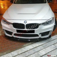 BMW F30 M3 ÖN LİP ABS PLASTİK PARLAK SİYAH, F80 Lip Vorstainer Style