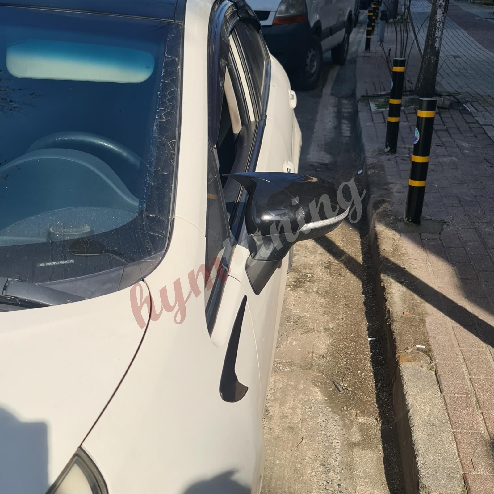 Kia Rio Yarasa Ayna Kapak Parlak Siyah Sinyalli, 2012 2016