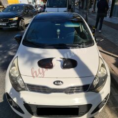 Kia Rio Yarasa Ayna Kapak Parlak Siyah Sinyalli, 2012 2016
