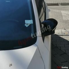 Skoda Octavia MK3 2015+ Yarasa Ayna Kapağı - Parlak Siyah