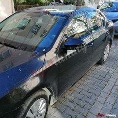 Skoda Octavia MK3 2015+ Yarasa Ayna Kapağı - Parlak Siyah
