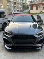 AUDİ A5 RS 5 ÖN TAMPON LİPİ 3 PRÇ 2017-2023 PARLAK SİYAH
