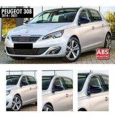 Pejo 308 Yarasa Ayna Kapak, Batman Parlak Siyah Piano Black