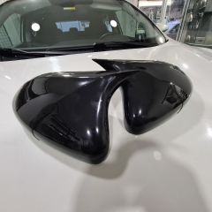 Pejo 308 Yarasa Ayna Kapak, Batman Parlak Siyah Piano Black