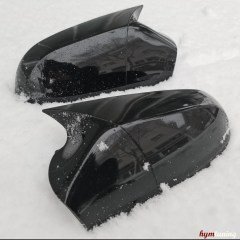 Opel Astra H Yarasa Ayna Kapağı, 2004-2009, Piano Black, ABS PLASTİK, Parlak Siyah Yapıştırma