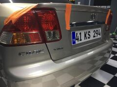 Honda Civic Vtec 2 Spoiler, ABS Plastik Boyasız, 2001-2005 Spoyler