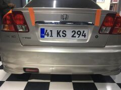 Honda Civic Vtec 2 Spoiler, ABS Plastik Boyasız, 2001-2005 Spoyler
