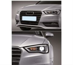 AUDİ A3 8V S3 GÖRÜNÜM LED FAR AMPÜL DAHİL (HALOJEN FARLAR İÇİN) 2013 2016